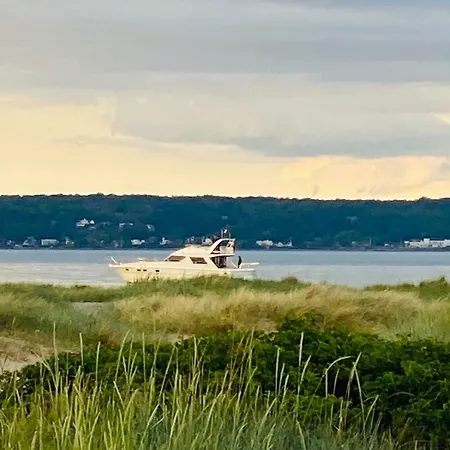Botel On Large Motorboat With View To Kronborg